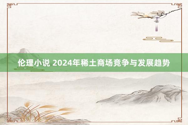 伦理小说 2024年稀土商场竞争与发展趋势